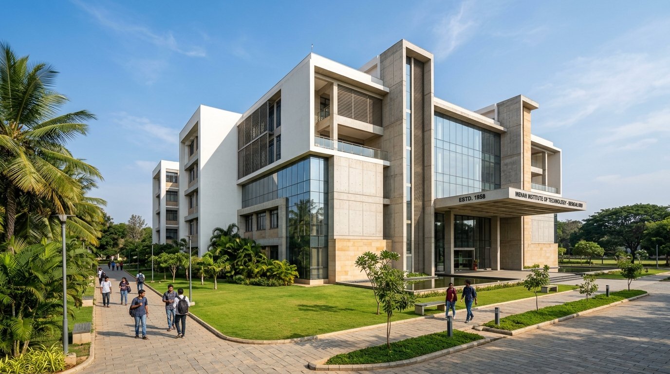 Sarabhai Institute campus building featuring modern collegiate architecture and academic facilities